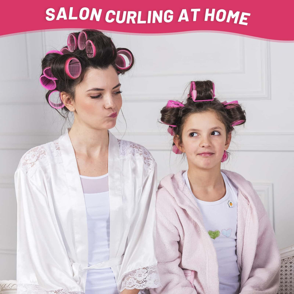 selizo close-up of self-grip roller texture ensuring secure hold and smooth curls