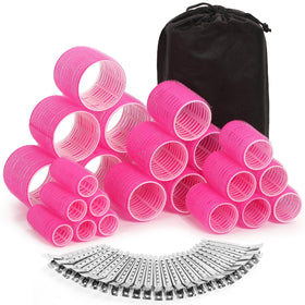 selizo front packaging showing full rollers set and clips for versatile styling