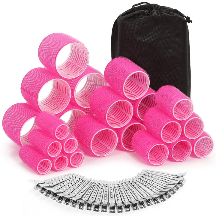 selizo front packaging showing full rollers set and clips for versatile styling