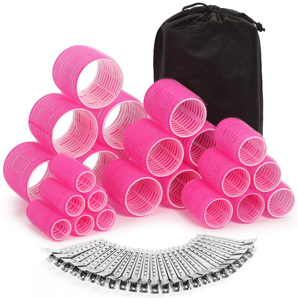 selizo front packaging showing full rollers set and clips for versatile styling