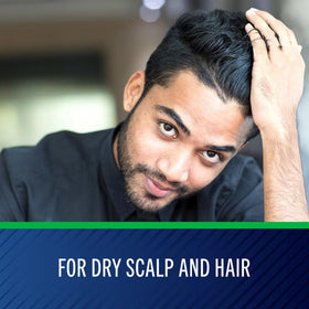 Selsun Blue lather in hand demonstrating easy application and quick foaming action