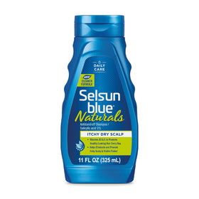 Selsun Blue front bottle view showing brand and product benefits