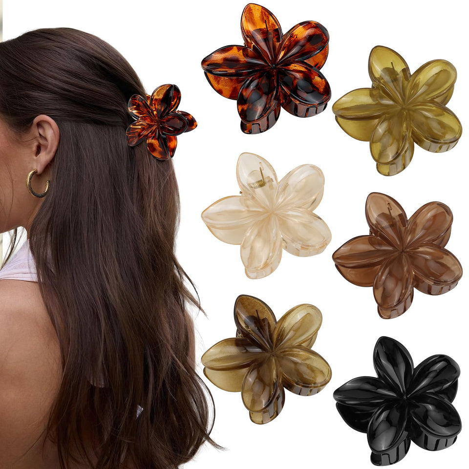 SEMATA front packaging showing six colorful flower clips for easy selection