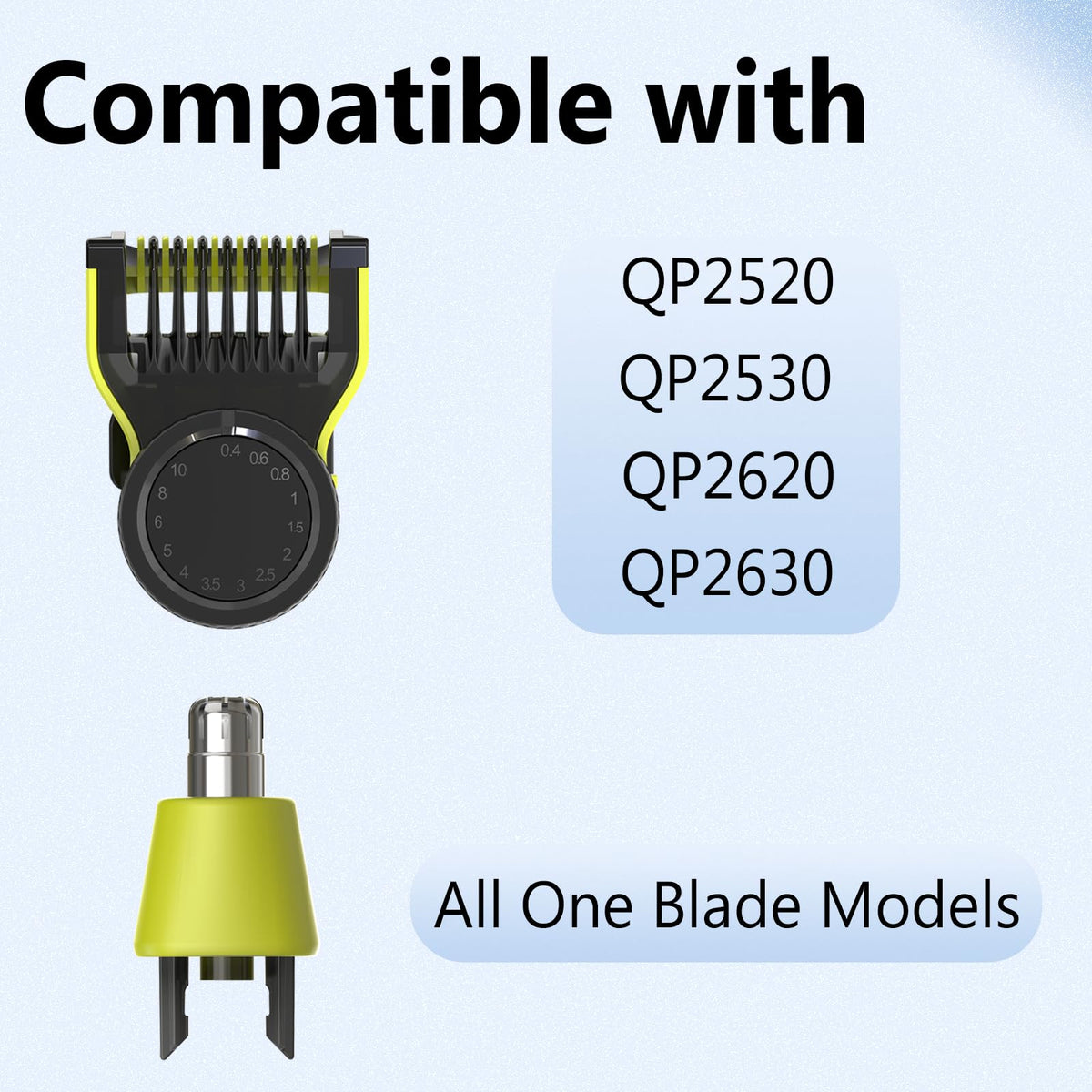 Senenatur close-up of adjustable comb settings displaying precise length control