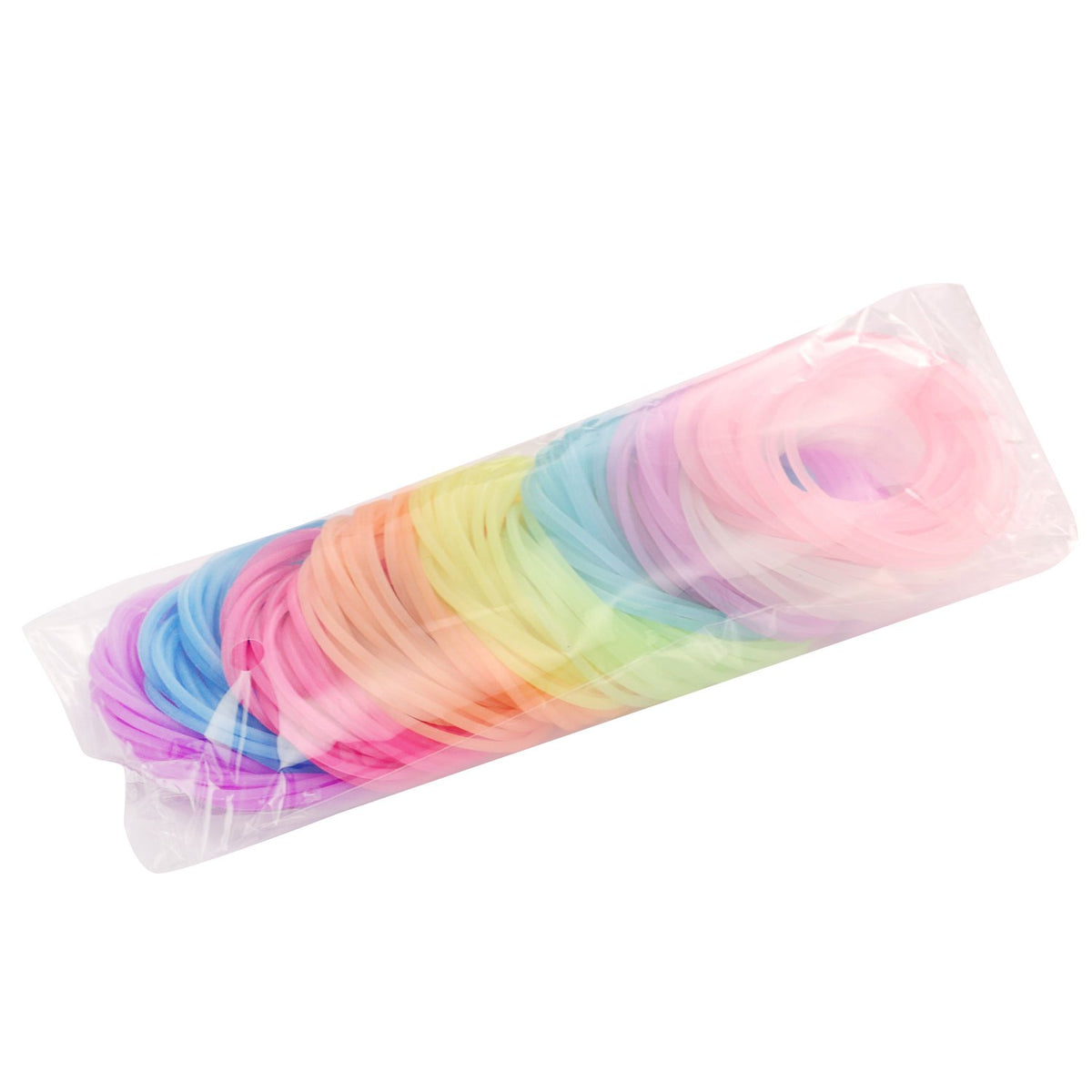 senkary bracelets glowing in low light, neon effect enhances visibility