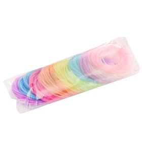 senkary bracelets glowing in low light, neon effect enhances visibility