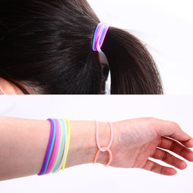 senkary used as hair tie securing ponytail, comfortable secure hold