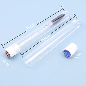 SenRocc detailed spoolie bristles, fiber texture for smooth application