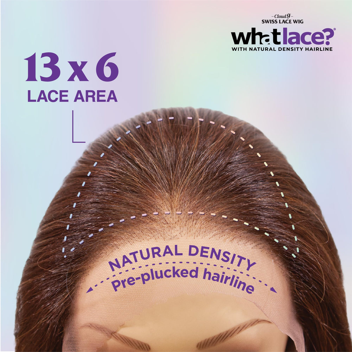 Sensationnel close-up of HD lace demonstrating seamless blending benefit