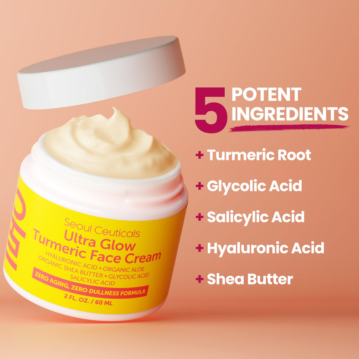 SeoulCeuticals applying cream to hand showing easy absorption benefit