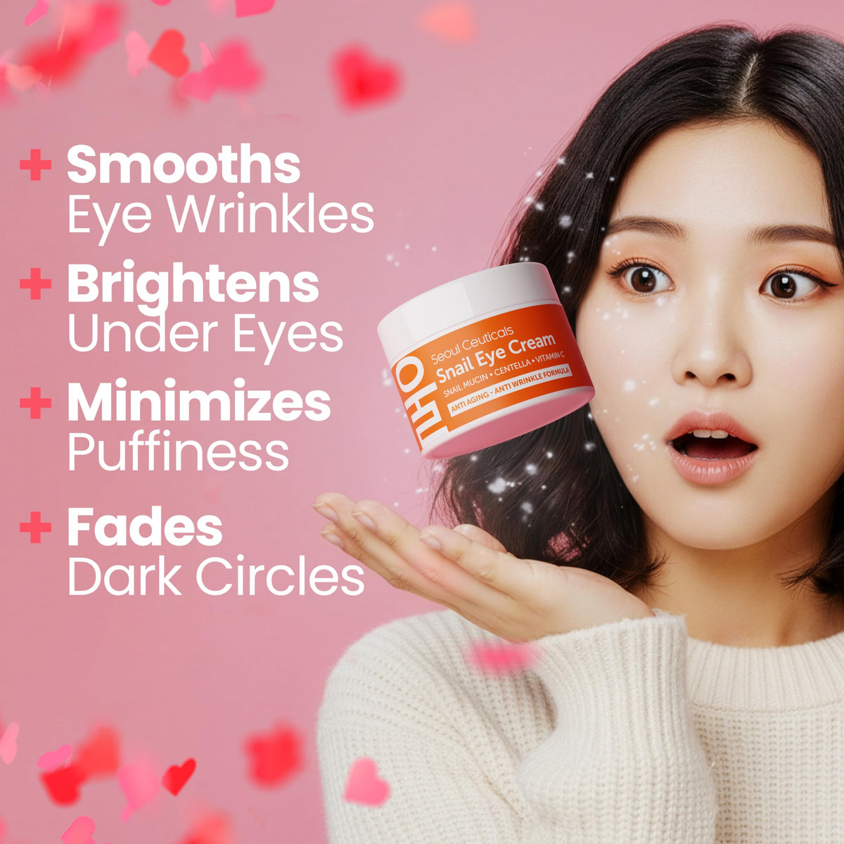 SeoulCeuticals cream texture close-up showing smooth consistency for easy absorption