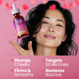 SeoulCeuticals dropper releasing serum with silky texture for quick absorption
