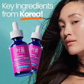 SeoulCeuticals botanical ingredients staged to reflect natural sources
