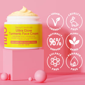 SeoulCeuticals label and ingredients list highlighting active acids and botanicals