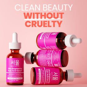 SeoulCeuticals label close-up with ingredient list for transparency and ingredient awareness