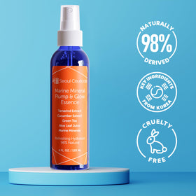 SeoulCeuticals marine minerals visual showing replenishing texture and nourishment