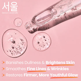 SeoulCeuticals in a nighttime bathroom routine conveying easy layering under moisturizers