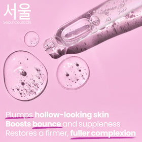 SeoulCeuticals serum on hand demonstrating lightweight feel and easy spread
