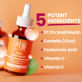 SeoulCeuticals serum texture closeup highlighting lightweight hydration and smooth finish
