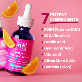 SeoulCeuticals serum texture closeup showing lightweight consistency