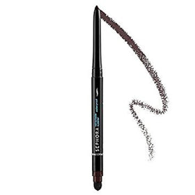SEPHORA eyeliner tip and built-in sharpener close-up demonstrating precision