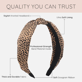 Sept Montagne headband worn by model illustrating everyday styling benefit