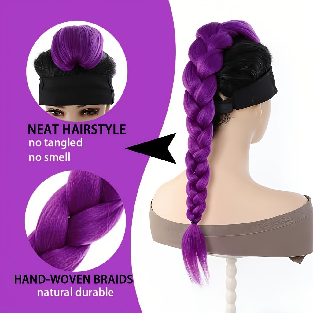 Serena Hair back view of secure attachment on natural hair, reliable non-slip fit