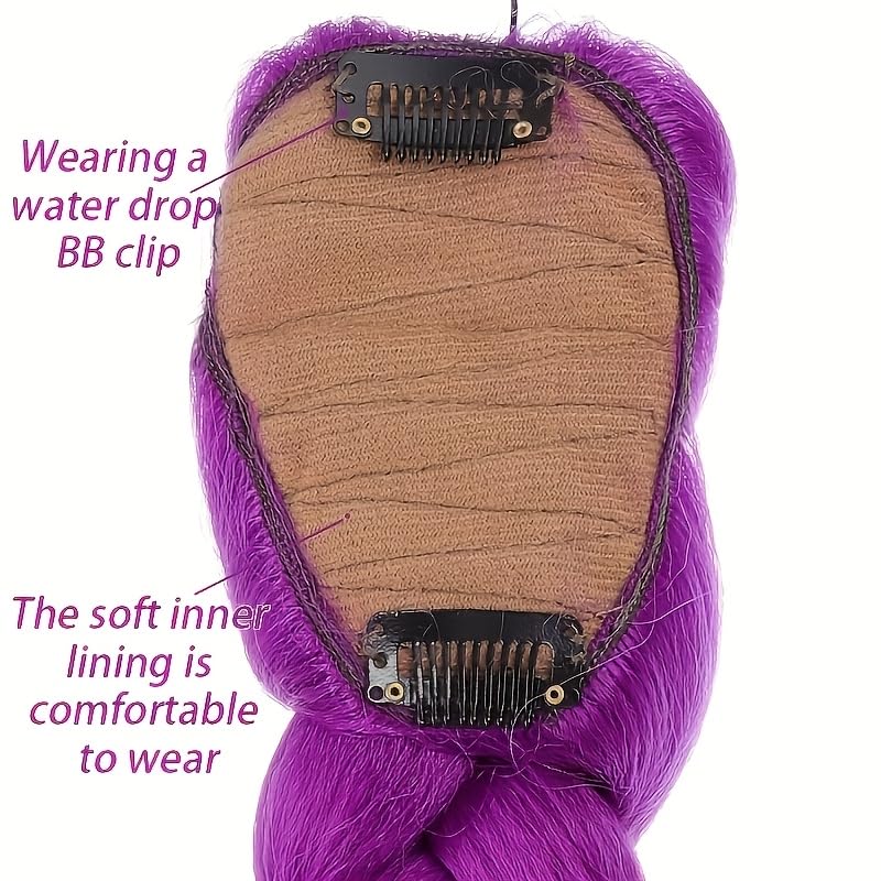 Serena Hair curly wave texture closeup showing soft-touch fiber for comfortable wear benefit