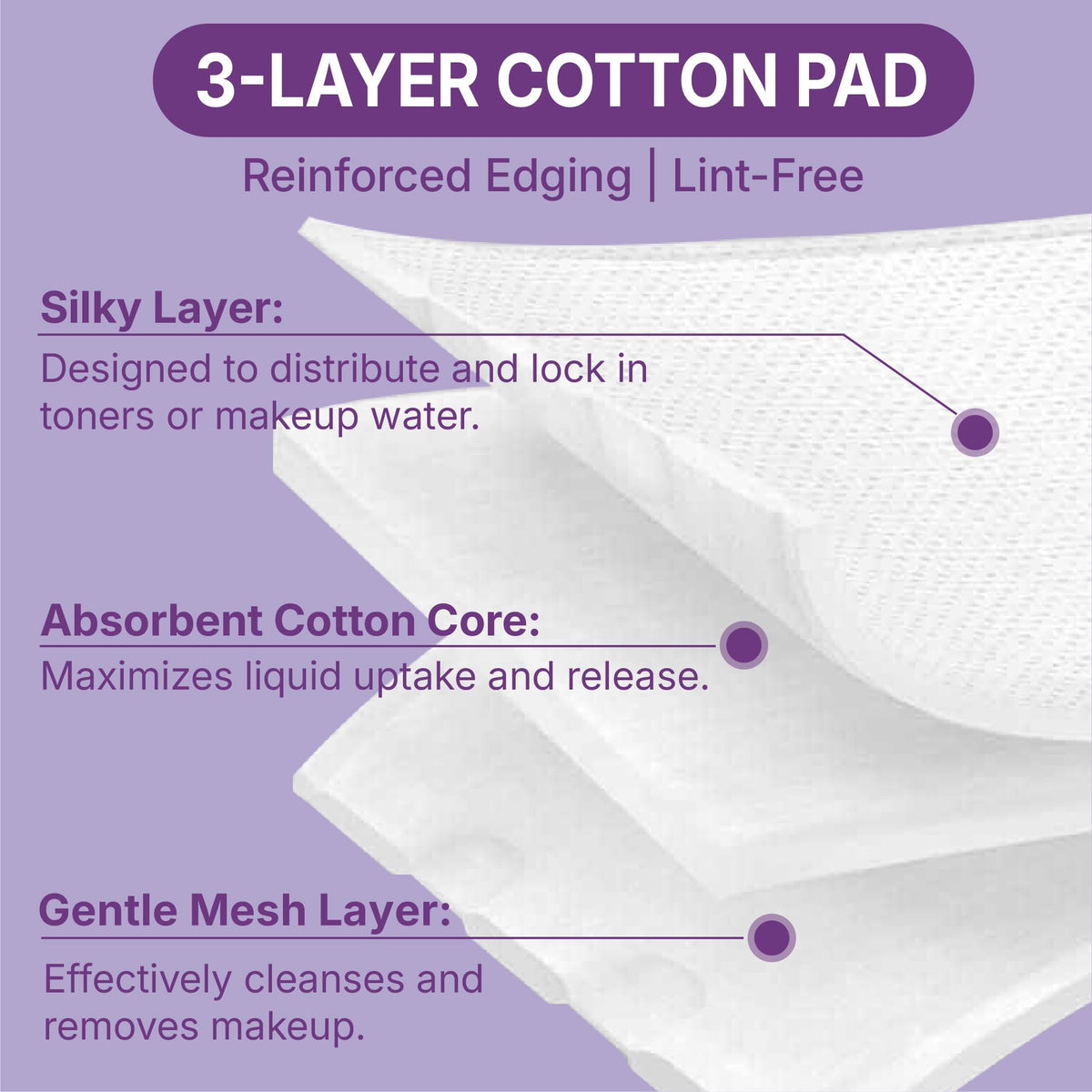 Serenorch pad held in hand to show 3x3 inch scale and efficient full-face coverage