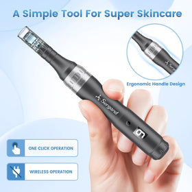 Sergand ergonomic handle detail for comfortable grip and controlled use