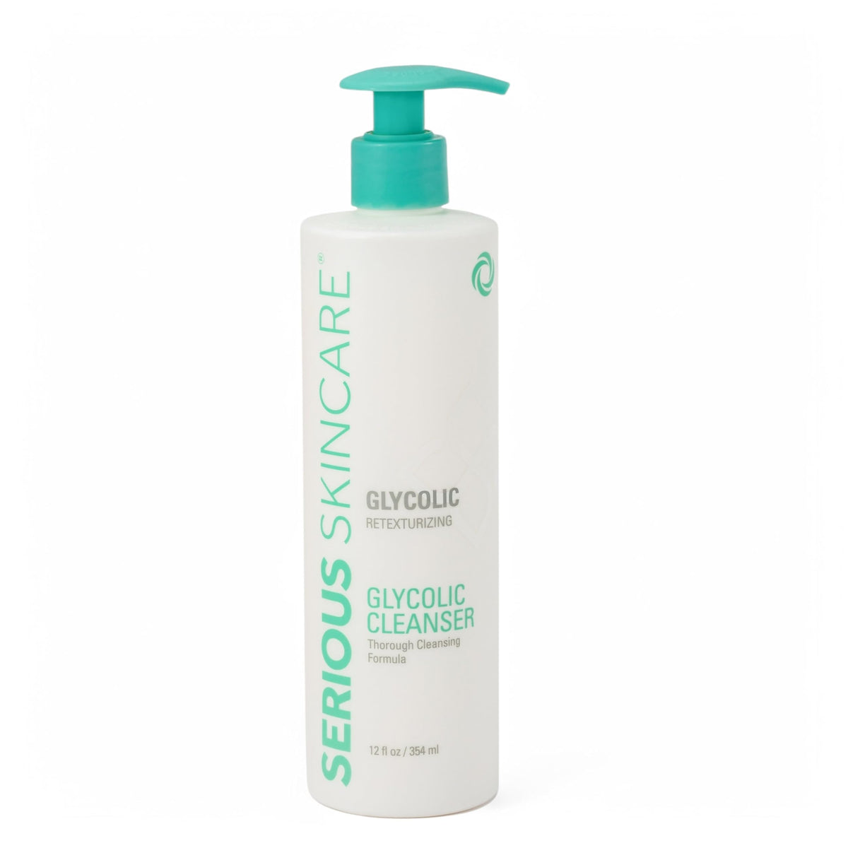 Serious Skincare front bottle showing product and branding for clear skin
