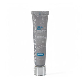 Serious Skincare INSTA-TOX front bottle showing product and label benefit