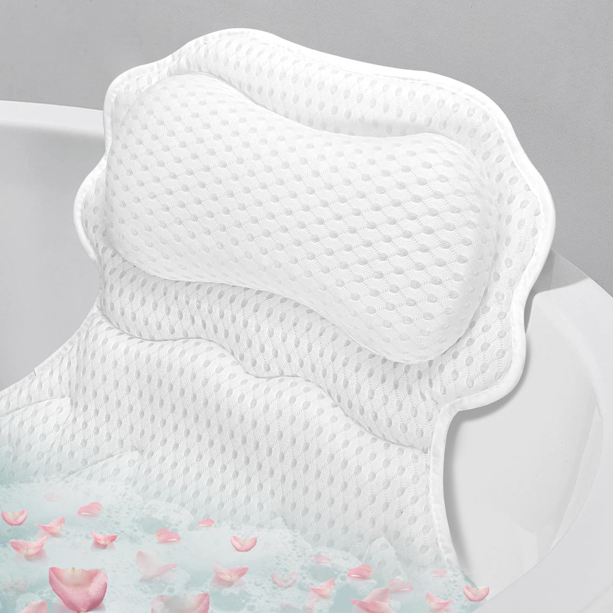 SetSail front view showing pillow shape and ergonomic support benefit