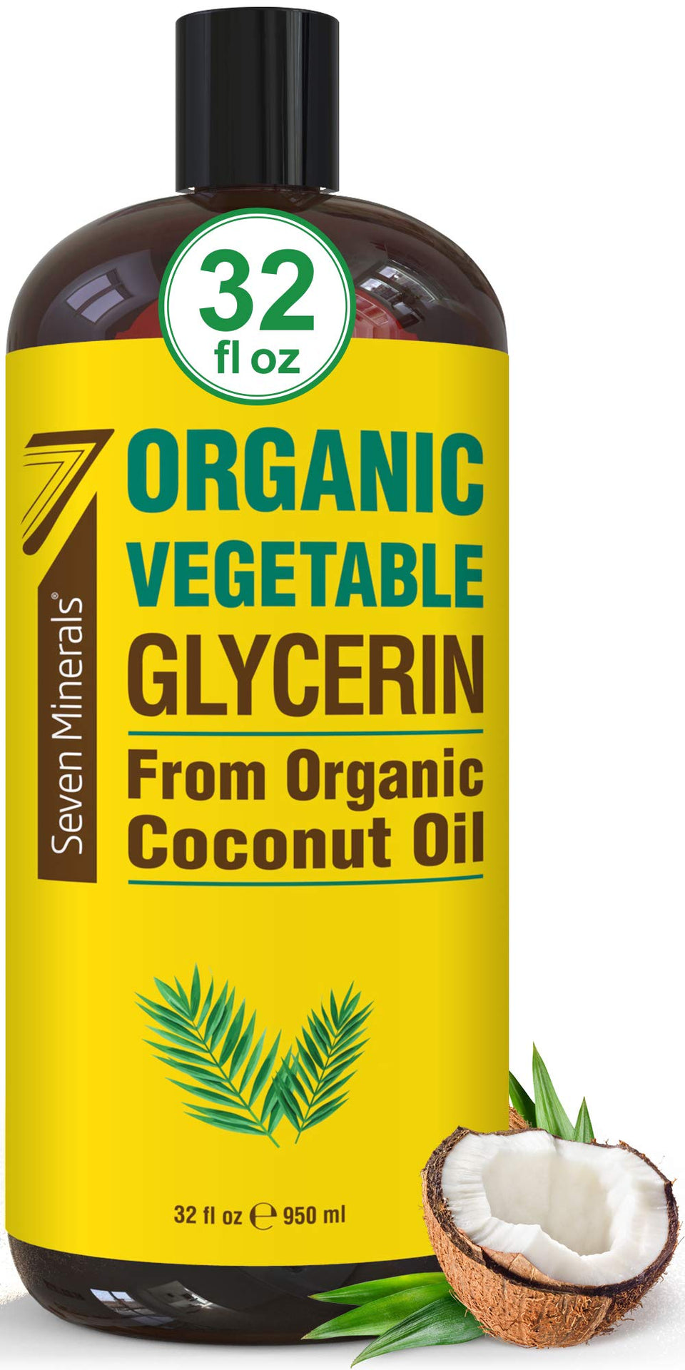 Seven Minerals front bottle showing clean packaging and ingredient clarity benefit