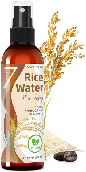 Seven Minerals front bottle view showing label and benefits