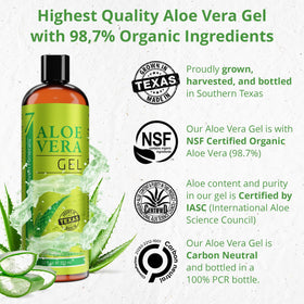 Seven Minerals gel texture closeup highlighting smooth non-sticky absorbency benefit