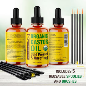 Seven Minerals massaged into scalp showing targeted hydration and shine benefit