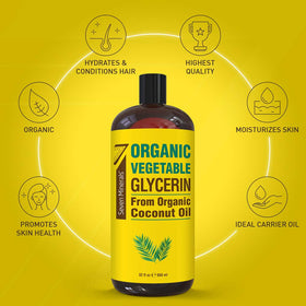 Seven Minerals label close-up highlighting organic coconut source and purity benefit