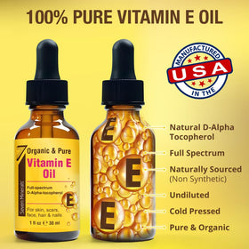 Seven Minerals oil texture on hand demonstrating smooth, deeply moisturizing feel