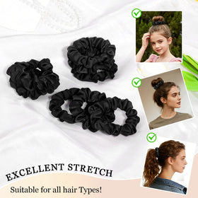 SEVEN STYLE scrunchie worn on wrist as accessory, comfortable everyday styling benefit