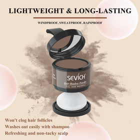 SEVICH powder close-up texture showing fine pigment for natural blending