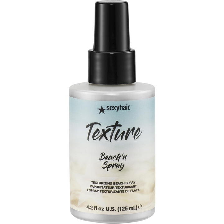 SexyHair bottle front view showing label and product benefits