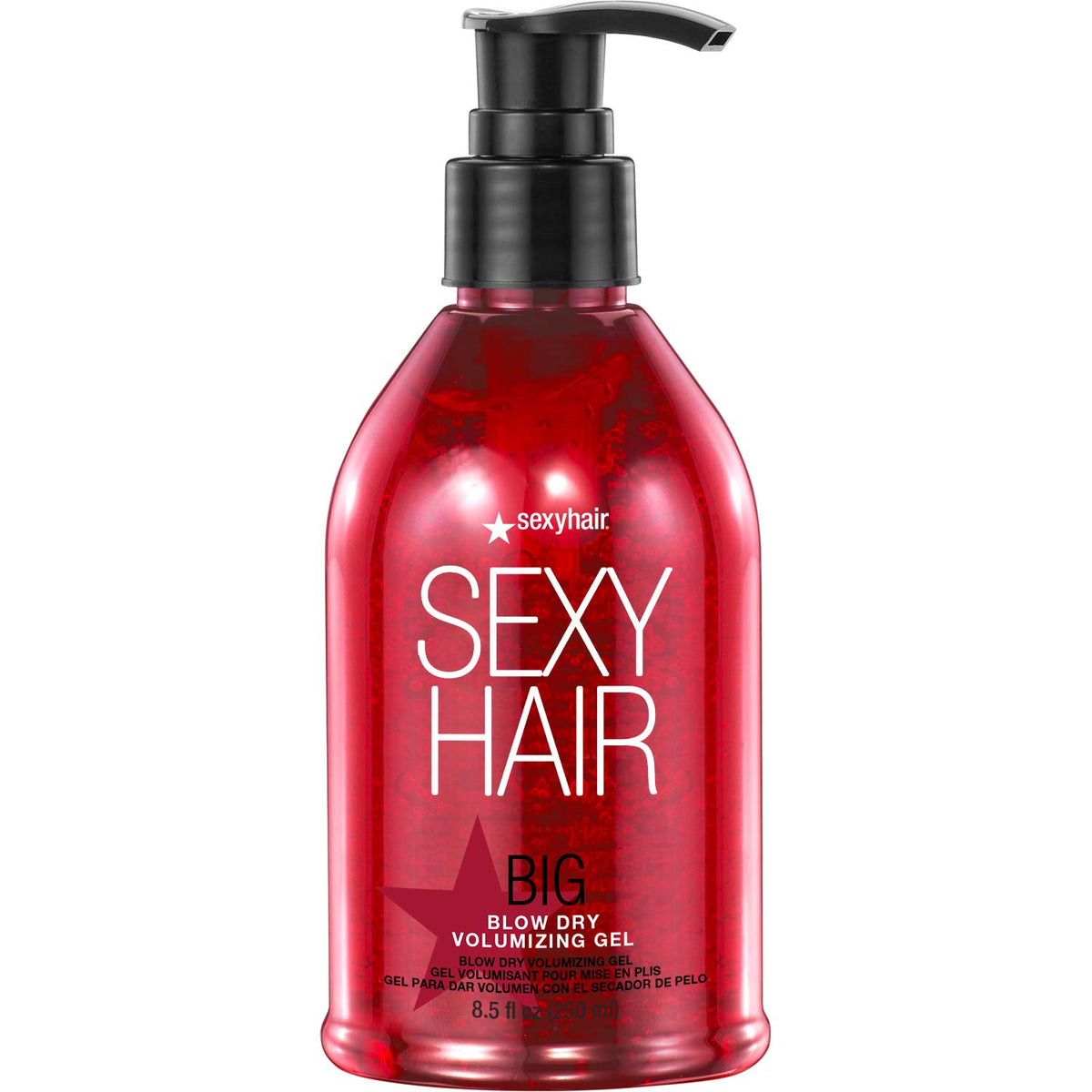 SexyHair front packaging showing product and clear volume benefit