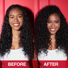 SexyHair Big Creme in-hand application with fingertips demonstrating easy build and lift