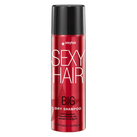 SexyHair front can view showing branding and clear finish benefit