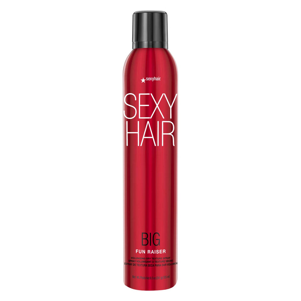 SexyHair Big Fun Raiser front can showing product benefits and volume