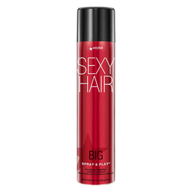 SexyHair Big Spray & Play front can showing label and benefits