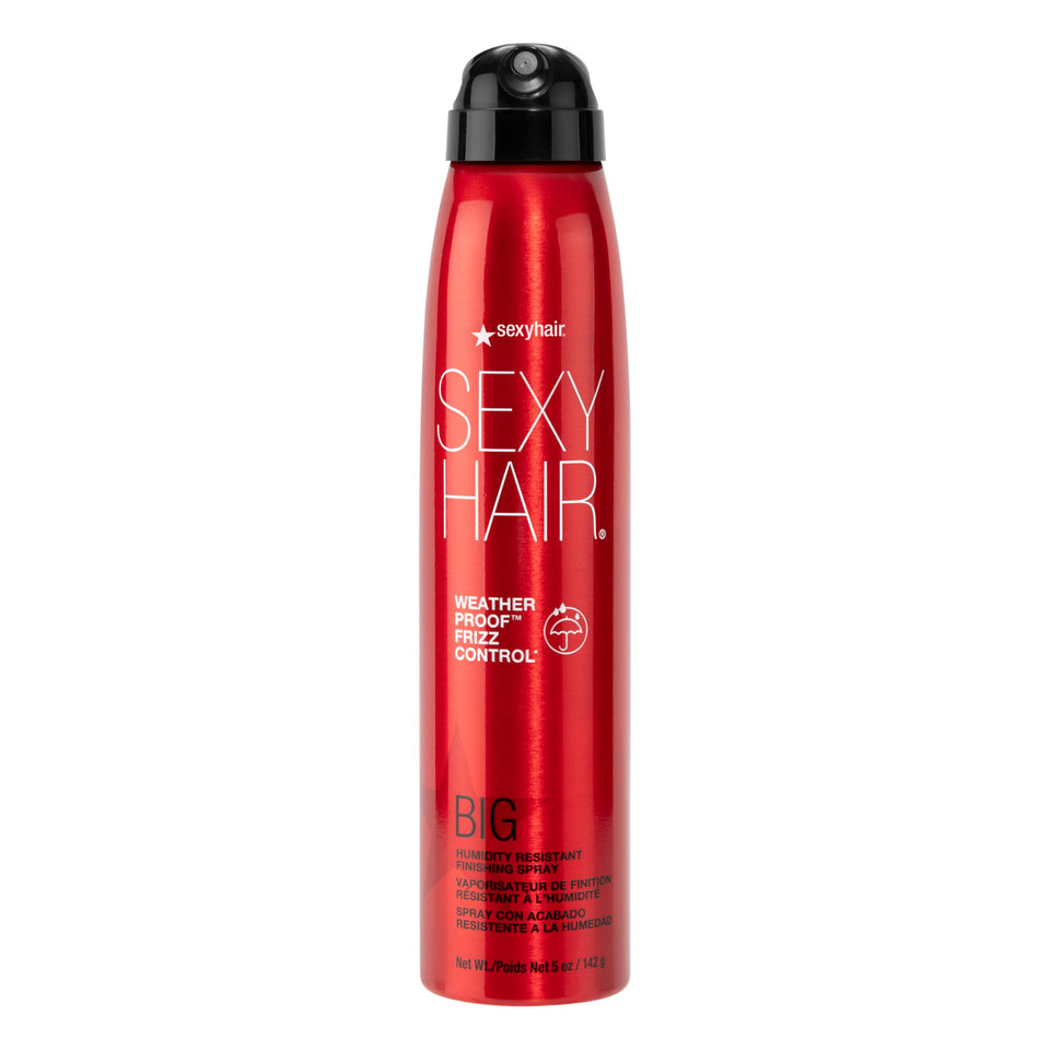SexyHair front packaging showing 5 oz spray and lightweight benefit