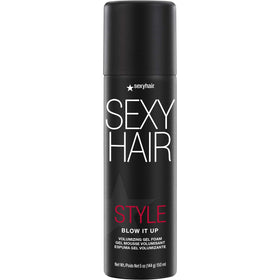 SexyHair Blow It Up front view showing packaging and key benefit of volume