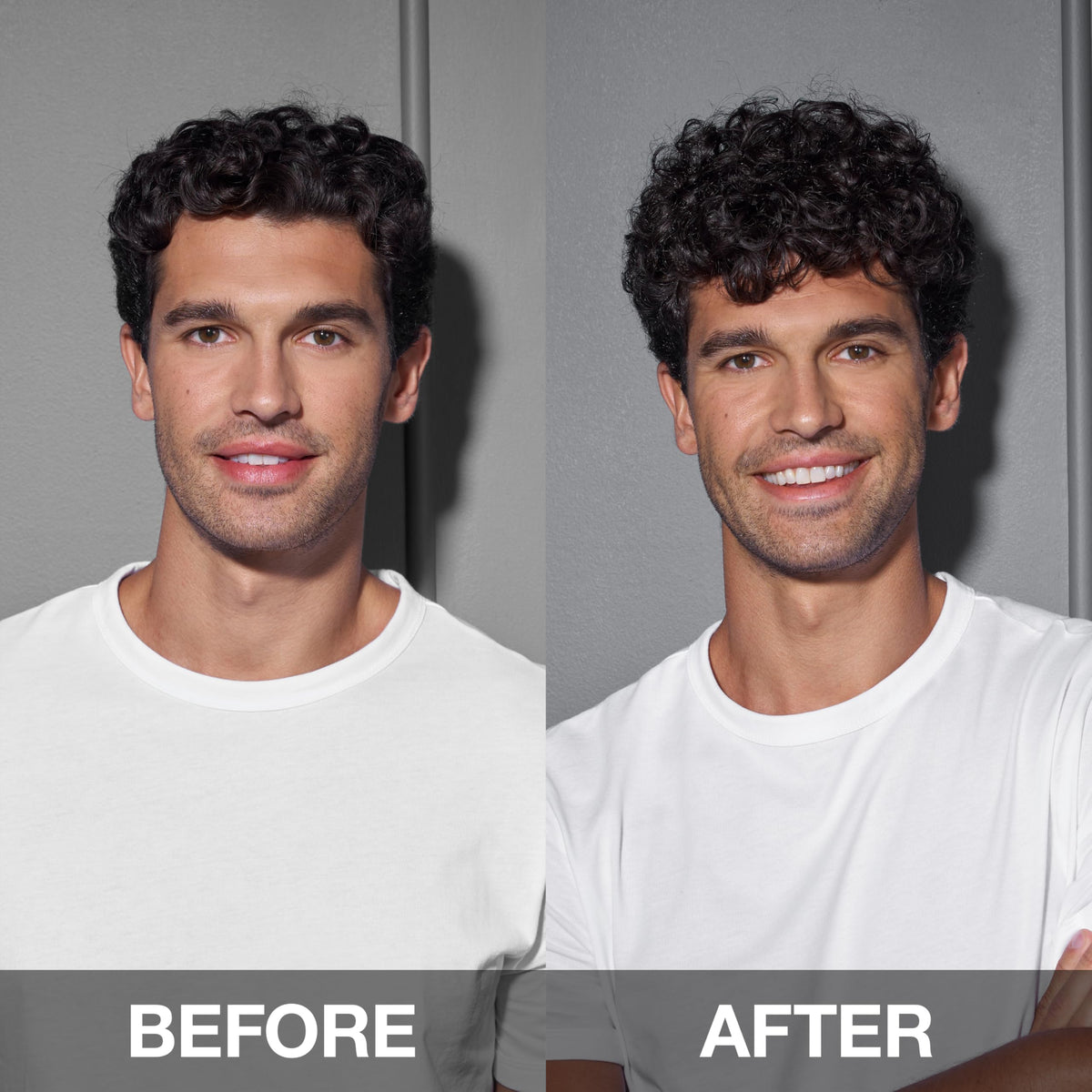 SexyHair Control Maniac side label and ingredients for transparency and ease-of-use benefit